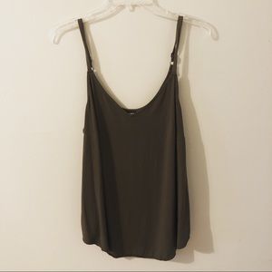 Torrid olive green tank